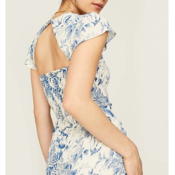 Reformation Rosi Dress - Pompadour - Picture 7 of 10